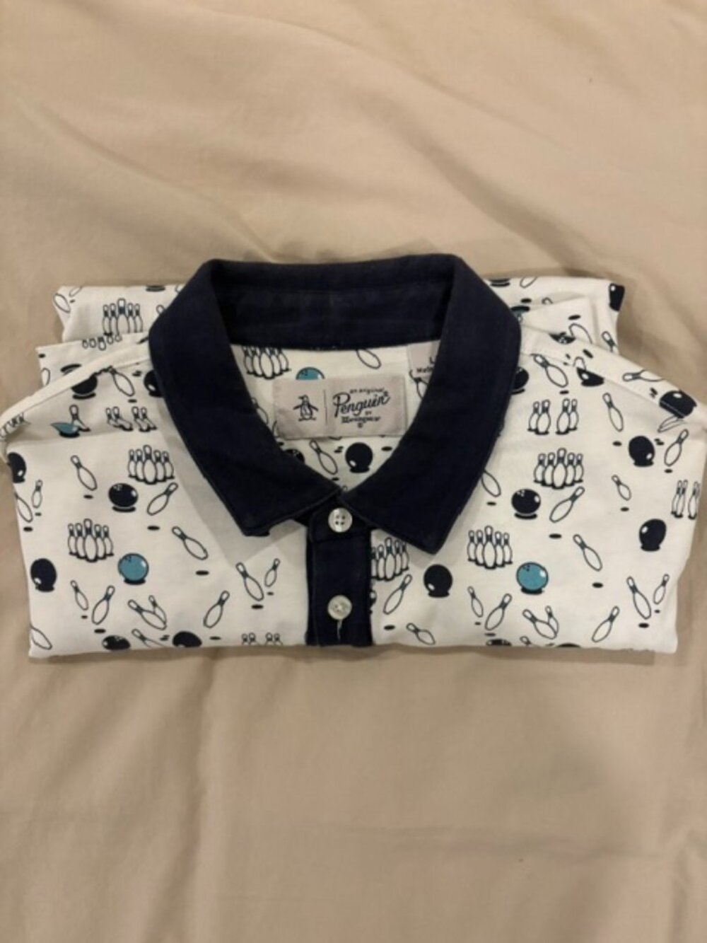 Original Penguin Polo [Bowling Print]